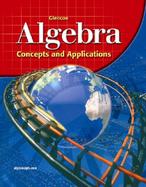 Algebra Concepts and Applications cover