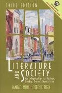 Literature and Society An Introduction to Fiction, Poetry, Drama, Nonfiction cover