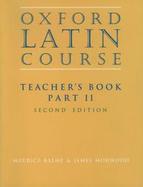 Oxford Latin Course Teacher's Book cover