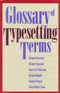Glossary of Typesetting Terms cover