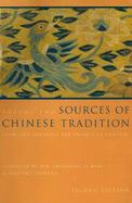 Sources of Chinese Tradition From 1600 Through the Twentieth Century (volume2) cover