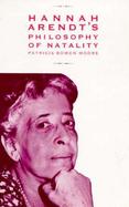 Hannah Arendt's Philosophy of Natality cover