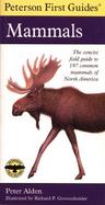 Peterson First Guide to Mammals of North America cover