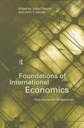 Foundations of International Economics Post Keynesian Perspectives cover