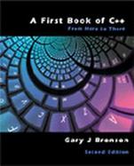 A First Book of C++ From Here to There cover