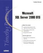 Microsoft SQL Server 2000 DTS [Data Transformation Services] cover