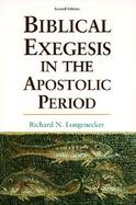 Biblical Exegesis in the Apostolic Period cover