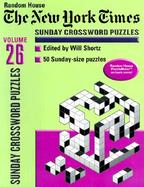 The New York Times Sunday Crossword Puzzles (volume26) cover