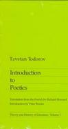 Introduction to Poetics cover