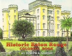 Historic Baton Rouge Coloring Book cover