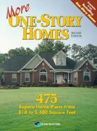 More One-Story Homes 475 Superb Home Plans from 810 to 5,400 Square Feet cover