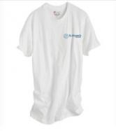St. Vincent's College Unisex Hanes T-Shirt (Large, White) cover