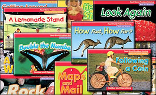 Math Connects, Grade 1, Real World Problem Solving Readers Package, On Level cover