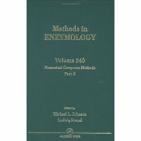 Methods in Enzymology Numerical Computer Methods, Part B (volume240) cover