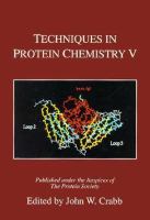 Techniques in Protein Chemistry V cover