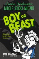 The Creature from the 7th Grade: Boy or Beast cover