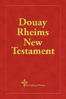 Douay Rheims New Testament cover