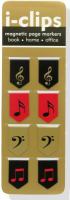 Music I-Clips Magnetic Page Markers cover
