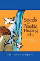 Seeds of Poetic Healing : Conscious Thought cover