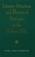 Literary Structure & Rhetorical Strategies in the Hebrew Bible cover