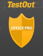 TestOut Office Pro Courseware cover