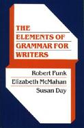 Elements of Grammar for Writers, The cover