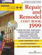 Repair & Remodel Cost Book 1999 cover