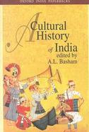 A Cultural History of India cover