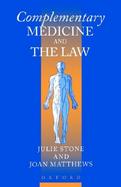 Complementary Medicine and the Law cover