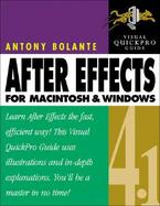 After Effects 4.1 for Macintosh and Windows: Visual QuickPro Guide cover