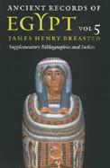 Ancient Records of Egypt Supplementary Bibliographies and Indices (volume5) cover