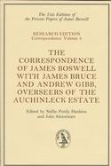 The Correspondence of James Boswell With James Bruce and Andrew Gibb, Overseers of the Auchinleck Estate cover