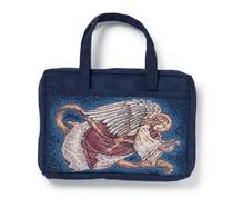 Angel Needlepoint Bible Cover cover