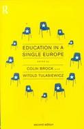 Education in a Single Europe cover