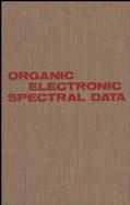 Organic Electronic Spectral Data, Volume 29, 1987, cover