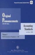 Original Pronouncements: Volume 1 cover