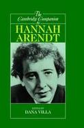 The Cambridge Companion to Hannah Arendt cover