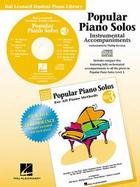 Popular Piano Solos Insturmental Accompaniments Level 3 cover