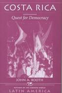Costa Rica: Quest for Democracy cover