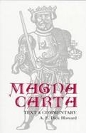 Magna Carta Text and Commentary cover