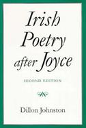 Irish Poetry After Joyce cover