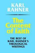 The Content of Faith The Best of Karl Rahner's Theological Writings cover