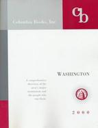 Washington 2000 A Comprehensive Directory cover