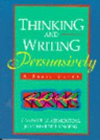 Thinking+writing Persuasively cover
