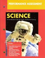 Glencoe Science: An Introduction to the Life, Earth, and Physical Sciences - Performance Assessment cover