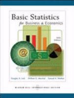 BASIC STATISTICS FOR BUSINESS AND ECONOMICS cover