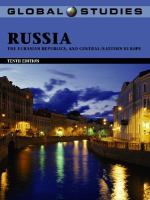 Global Studies Russia, the Eurasian Republics, and Central/Eastern Europe cover