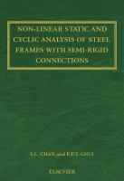 Non-Linear Static and Cyclic Analysis of Steel Frames with Semi-Rigid Connections cover