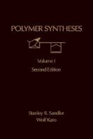 Polymer Synthesis (volume1) cover