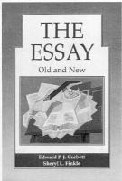 The Essay Old and New cover